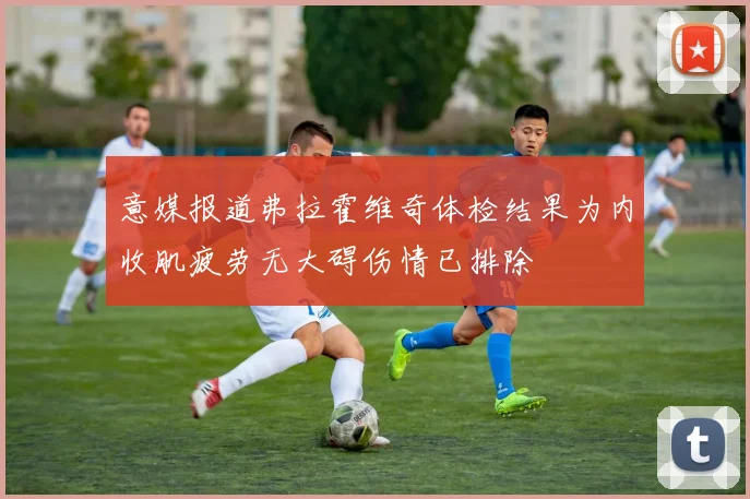意媒报道弗拉霍维奇体检结果为内收肌疲劳无大碍伤情已排除